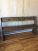 Tuscan Antique Church Pew