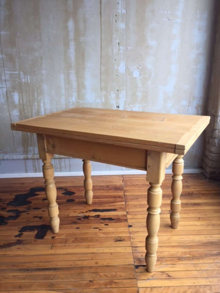 (SOLD) Small Italian Antique Table - extends - Mercato Antiques