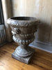 Large Italian Antique Glazed Urn- 36"H - Mercato Antiques