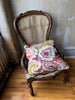 Italian Carved Chair Frame Covered in Hessian Scrim