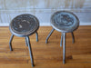 (SOLD) Pair of Italian Vintage Industrial Stools