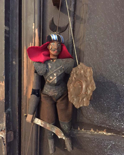 Vintage Sicilian Puppet (SOLD) - Mercato Antiques - 1