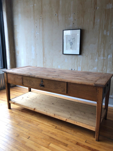 (SOLD)Italian Antique Work Table