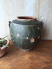 Antique Tuscan Pot-Green - Mercato Antiques - 1