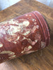 (SOLD)Pugliese Marbleized Canister- 8.25"H