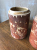 (SOLD) Pugliese Marbleized Canister- 9.75"H