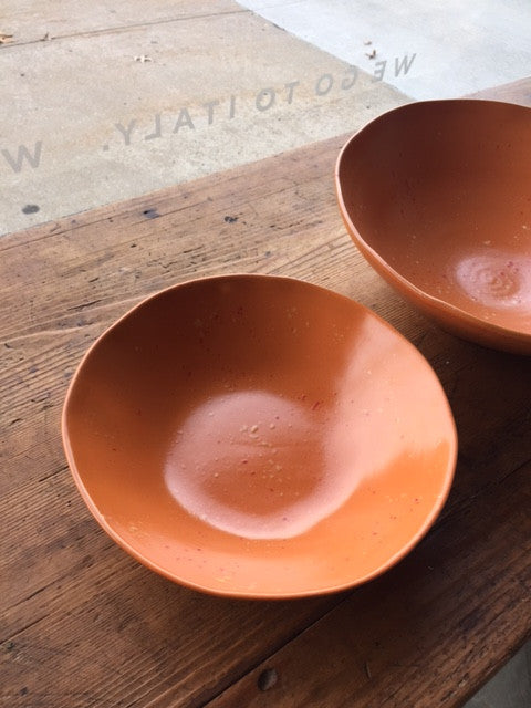 Arancia Orange Serving Bowl - Small - Mercato Antiques - 1