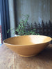 Ochre Yellow Serving Bowl - Large - Mercato Antiques - 1