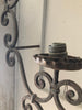 (SOLD) Italian Antique Iron Wall Sconce