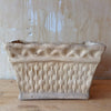 Terracotta Planters With Basketweave Design - Mercato Antiques - 2