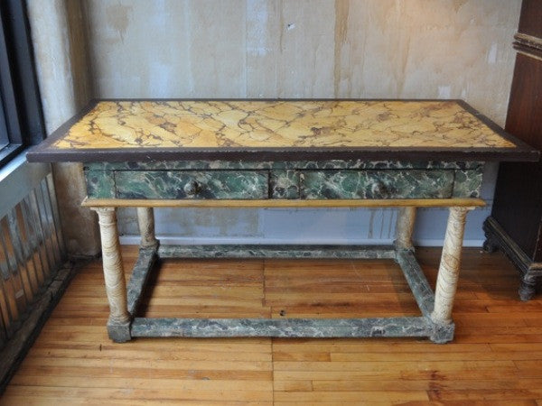 Hand Painted Italian Table - Mercato Antiques