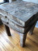 (SOLD) Italian Antique Butcher Block Table