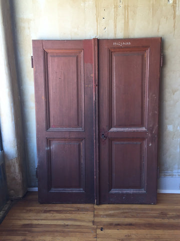 Italian Antique Cellar Doors- 69"H