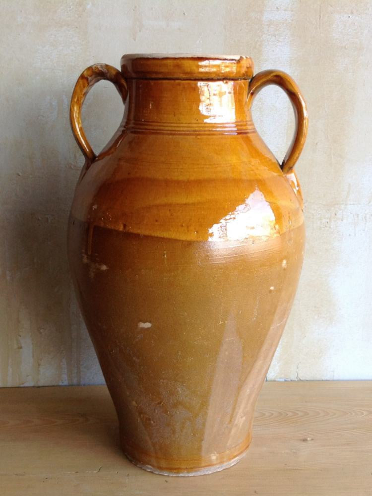 Antique Amphora Jar From Puglia- 19" - Mercato Antiques - 1
