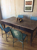 rustic antique dining table