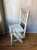 Painted Library Chair Ladder