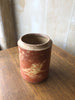 (SOLD)Pugliese Marbleized Canister- 8.75"H