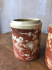 (SOLD) Pugliese Marbleized Canister- 7.25"
