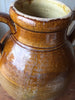 Glazed Antique Terracotta Jar- 16" - Mercato Antiques - 6