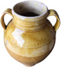 Antique Glazed Terracotta Jar- 18" - Mercato Antiques - 9