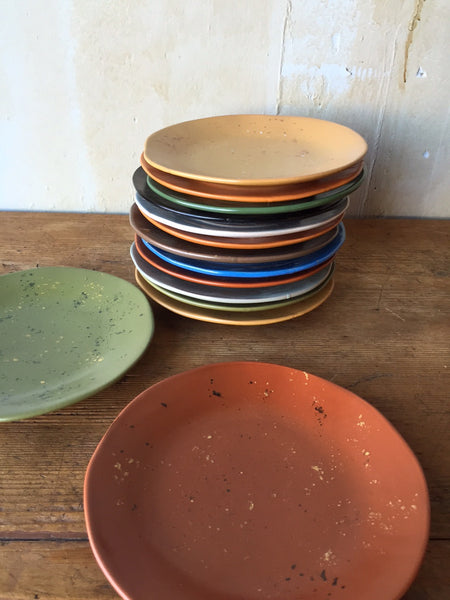 Colorful Appetizer and Salad Plates - Mercato Antiques - 1