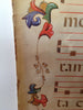 17th Century Sacred Music On Parchment - Mercato Antiques - 7