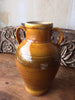 Glazed Antique Terracotta Jar- 14.75" - Mercato Antiques - 5