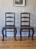 (SOLD) Pair of Italian Antique Chairs