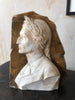 Alabaster Profile of Dante Alghieri