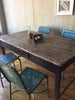 rustic dining table for four