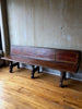 (SOLD Italian Antique Hall Bench from a Palazzo-    (Bench A and 1 of 2 available)