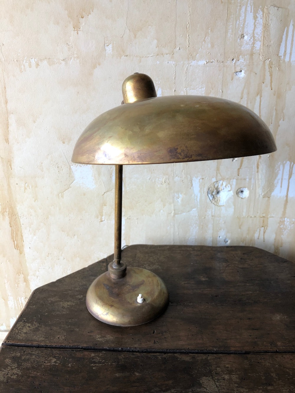 tuberkulose vente skør (SOLD)Vintage French Desk Lamp