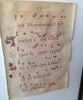 17th Century Sacred Music On Parchment - Mercato Antiques - 6