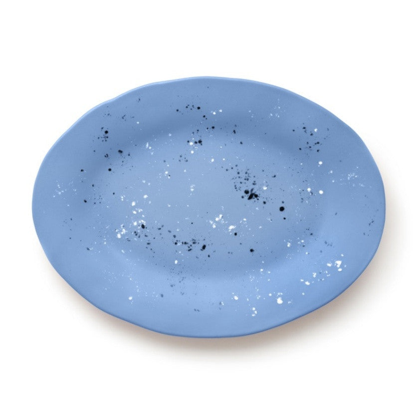 Lapis Blue Serving Platter - Mercato Antiques - 1