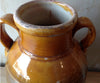 Glazed Antique Terracotta Jar- 14.75" - Mercato Antiques - 3