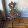 painted tyrolean chair