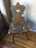 antique tyrolean chair