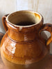 Glazed Antique Terracotta Jar- 16" - Mercato Antiques - 7