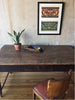 distressed antique table