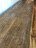 Long Tuscan Antique Dining Table- Seats 10