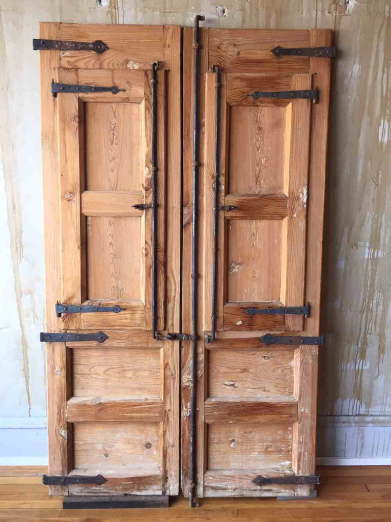 Spanish Antique Door Set (SOLD) - Mercato Antiques - 1