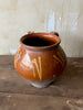 (SOLD) Rustic Italian Pot with 2 Handles- 7"H