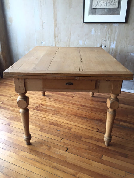 Tuscan Antique Dining Table (Extends) - Mercato Antiques - 1