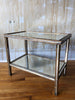 (SOLD) Vintage Mirrored Table