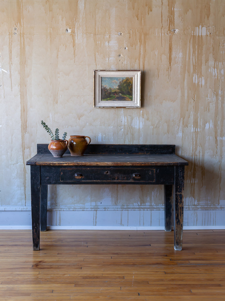 (SOLD) Rustic Vintage Work Table